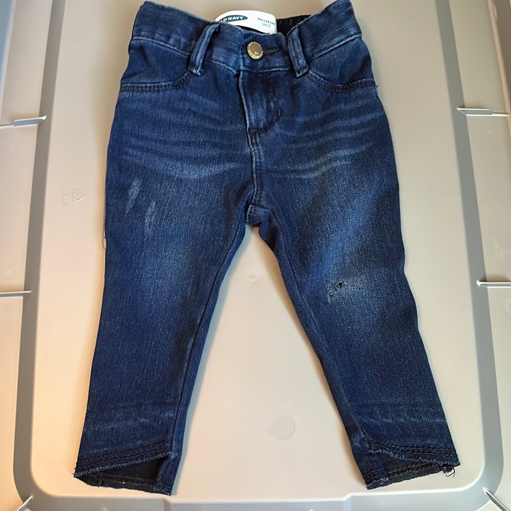 Old navy toddler blue jeans